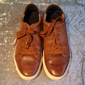 Banana Republic Tan Leather Men's Sneakers